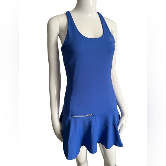 Ralph Lauren Blue Dress Built in Bra Size Small - Picture 3 of 7